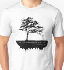 Together We Will Live Forever - THE FOUNTAIN Slim Fit T-Shirt