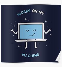 Works on my Machine - Programming Poster
