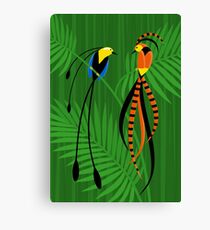 Birds of Paradise Canvas Print