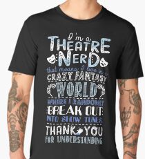 Theatre Nerd Men's Premium T-Shirt