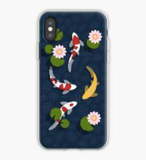 Japanese Koi Fish Pond iPhone Case