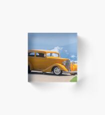 1933 Pontiac Deluxe 8 Touring Sedan IV Acrylic Block