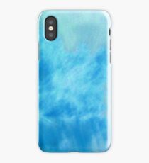 Wavy Bluish Cloud Photography iPhone Case