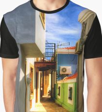 Chalki Alleyway Graphic T-Shirt