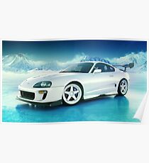 Toyota Supra MKIV Poster