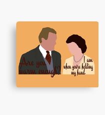 DA: Cobert + quote Canvas Print