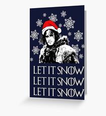 Let it snow - Christmas Greeting Card