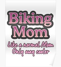 Biking Mom Poster