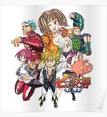 Nanatsu No Taizai Posters | Redbubble