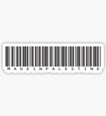 Made in Palestine Barcode Sticker
