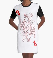 Herzkönigin T-Shirt Kleid
