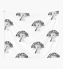 13th Floor Elevators (black) Wall Tapestry
