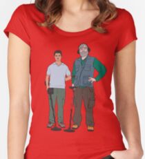 Russell & Hugh - DMDC - Detectorists Women's Fitted Scoop T-Shirt