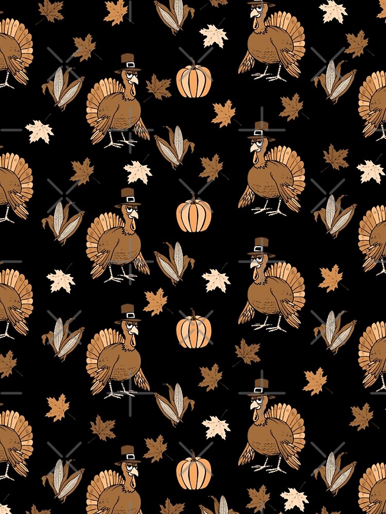 Thanksgiving Turkey pattern by ValentinaHramov