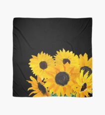 Pañuelo Ramo de girasol pintado