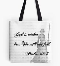 God is within her Tote Bag