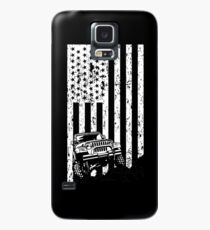 jeep american flag T-shirt, thrill their Jeeps Case/Skin for Samsung Galaxy