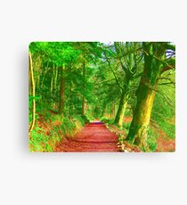 Pop Art Path Canvas Print