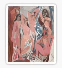 Les Demoiselles d'Avignon( The Young Ladies of Avignon)- Pablo Picasso Sticker