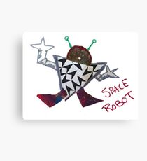 Space Robot Canvas Print