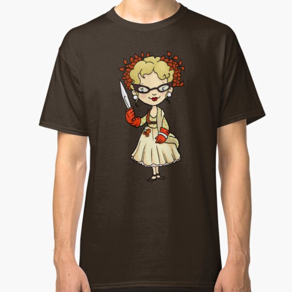 ITS A CLUE! Was it Mrs. Peacock with the KNIFE? Classic T-Shirt