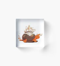 Coffee turtle Acrylic Block
