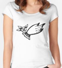 Victorian Hand Tattoo Women's Fitted Scoop T-Shirt