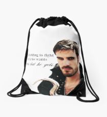 Once upon a time Drawstring Bag