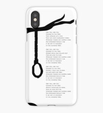 the hanging tree iPhone Case