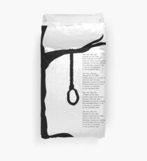 the hanging tree Duvet Cover