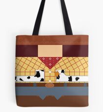 Woody Minimalist Tote Bag
