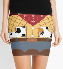 Woody minimalistisch Minirock