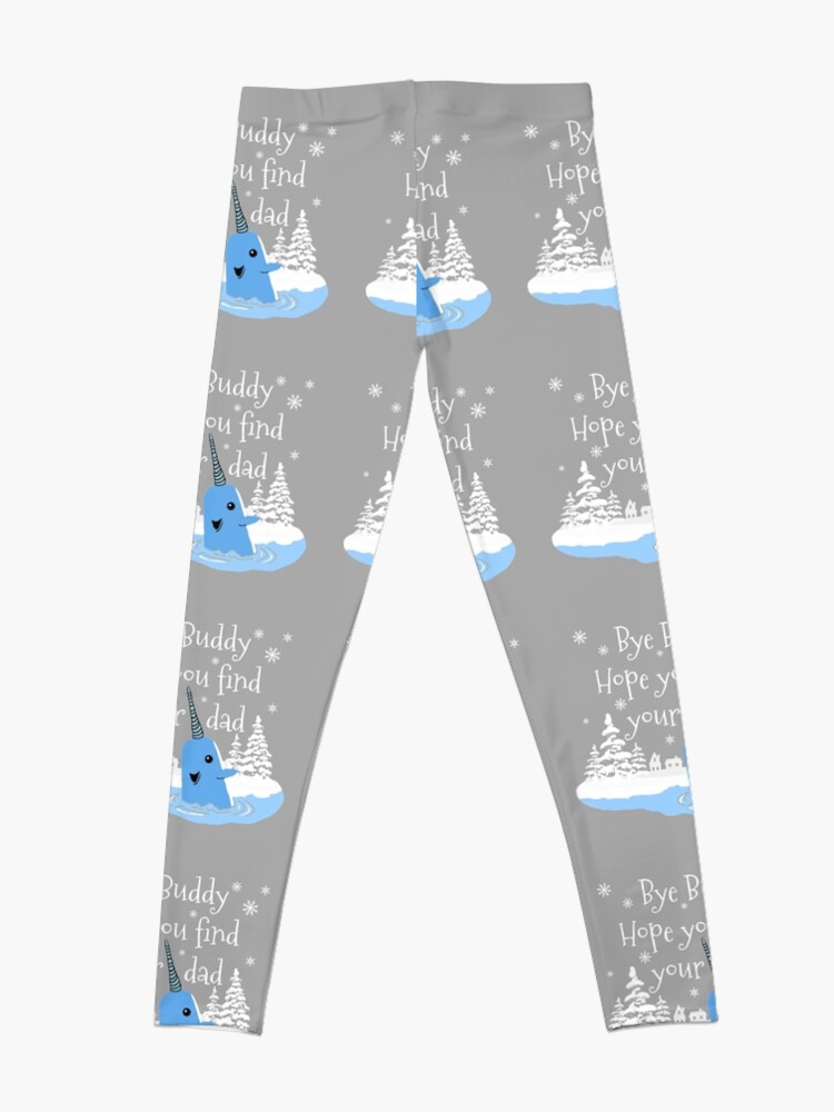 Alternate view of Bye Buddy Hope you find your dad Leggings