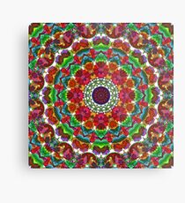 Mandala Mehndi Style G503 Metal Print