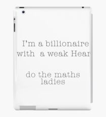 Billionaire iPad Case/Skin
