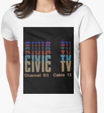 Videodrome Women's Fitted T-Shirt