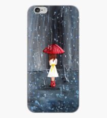 Rain Girl iPhone Case