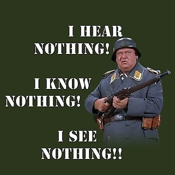 sgt schultz shirt