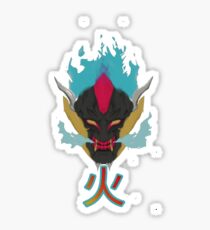 火 Oni Sticker