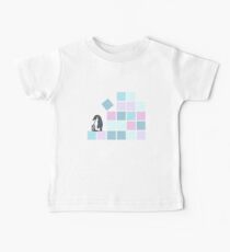 penguin squares Baby Tee