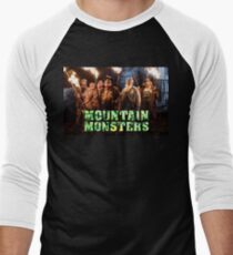 Mountain Monsters Men's Baseball ¾ T-Shirt