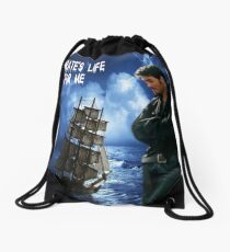 Killian Jones~ A Pirate's Life For Me Drawstring Bag