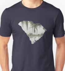 South Carolina Cutout: Magnolia Plantation Unisex T-Shirt
