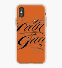 no pain no gain iPhone Case