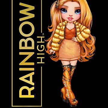 Rainbow High Poppy Rowan! Photographic Print for Sale by BreannaRobin