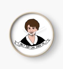 Only Judy Can Judge Me Clock