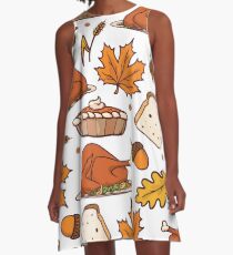 THANKSGIVING A-Line Dress