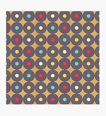 Retro Music Collection Photographic Print
