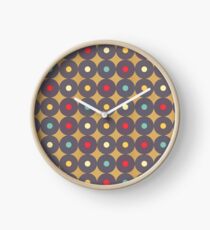Retro Music Collection Clock