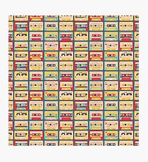 Retro Music Collection Photographic Print